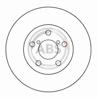 Гальмівний диск A.B.S. 16554