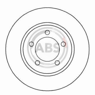 Гальмівний диск A.B.S. 16569