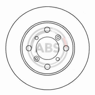 Гальмівний диск A.B.S. 16625