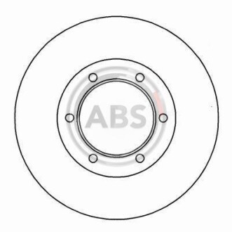 Гальмівний диск A.B.S. 16656