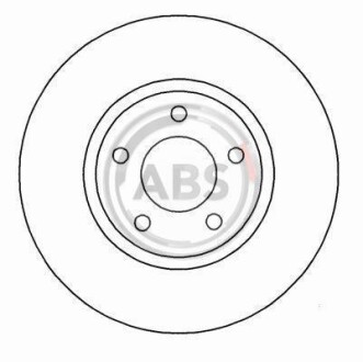 Гальмівний диск A.B.S. 16949