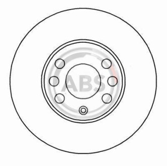 Гальмівний диск A.B.S. 16951