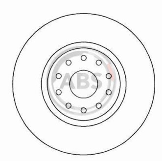 Гальмівний диск A.B.S. 17014