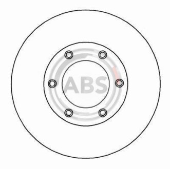 Гальмівний диск A.B.S. 17015