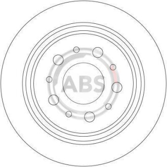 Гальмівний диск A.B.S. 17410