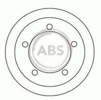 Гальмівний барабан A.B.S. 2405S