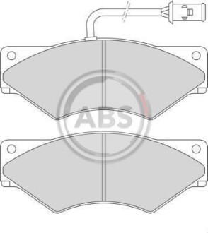 Гальмівні колодки, дискове гальмо (набір) A.B.S. 36931 (фото 1)