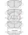 Гальмівні колодки, дискове гальмо (набір) A.B.S. 37738 (фото 1)