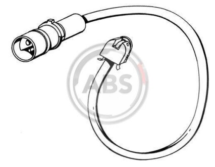 Датчик зносу гальмівних колодок A.B.S. 39539