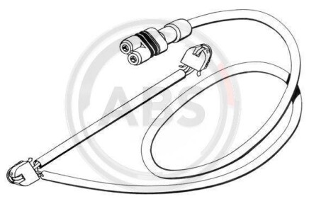 Датчик зносу гальмівних колодок A.B.S. 39546