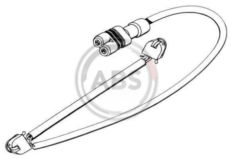 Датчик зносу гальмівних колодок A.B.S. 39556