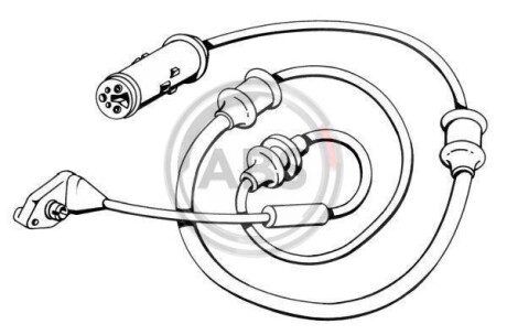 Датчик зносу гальмівних колодок A.B.S. 39559