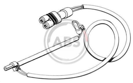 Датчик зносу гальмівних колодок A.B.S. 39577