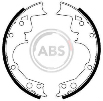 Гальмівні колодки (набір) A.B.S. 40514