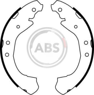 Гальмівні колодки (набір) A.B.S. 40675