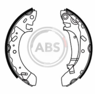 Гальмівні колодки (набір) A.B.S. 40716