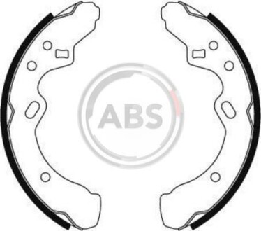 Комплект гальмівних колодок A.B.S. 8826