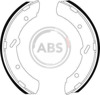 Гальмівні колодки (набір) A.B.S. 9009