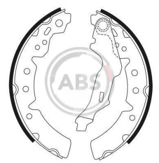 Гальмівні колодки (набір) A.B.S. 9011