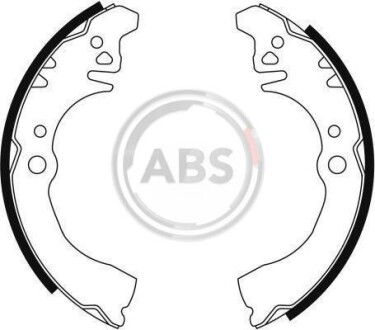 Гальмівні колодки (набір) A.B.S. 9062