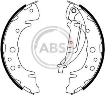 Гальмівні колодки (набір) A.B.S. 9097