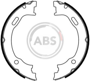 Гальмівні колодки ручного гальма A.B.S. 9142