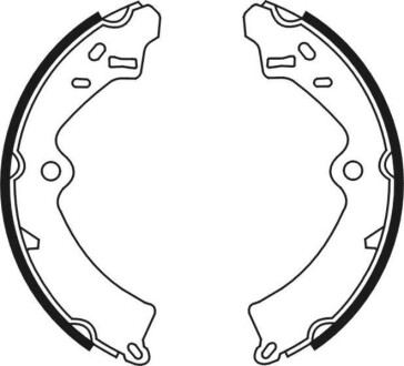 Гальмівні колодки, барабанні ABE C08006ABE