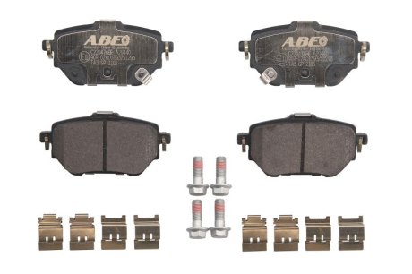 Комплект гальмівних колодок ABE C22047ABE