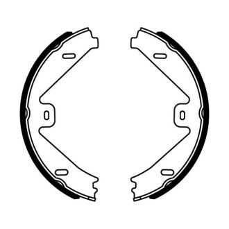Гальмівні колодки, барабанні ABE CRM014ABE