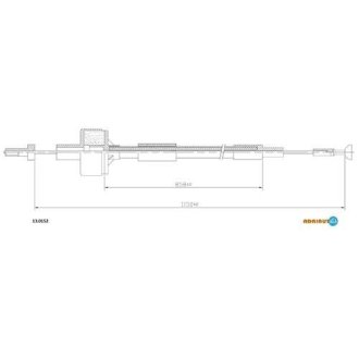 Трос зчеплення ADRIAUTO 130152
