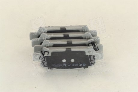 Колодки тормозные дисковые задние SUBARU FORESTER ASHIKA 51-07-702