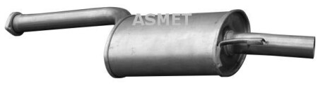 Средний глушитель выхлопных газов ASMET 01023