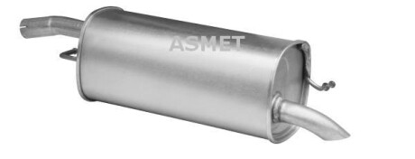 Глушник вихлопних газів (кінцевий) ASMET 07180