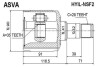 ШРУС ВНУТРЕННИЙ ЛЕВЫЙ 28X41X35 (HYUNDAI SANTA FE 06 (CM) 2006-2012) ASVA HYIL-NSF2 (фото 1)