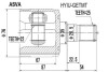 ШРУС ВНУТРЕННИЙ 22X35X25 (HYUNDAI GETZ 2002-2011) ASVA HYIU-GETMT (фото 1)