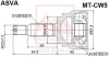 ШРУС НАРУЖНЫЙ 35x59,5x28 (MITSUBISHI OUTLANDER CW 2006-) ASVA MT-CW5 (фото 1)