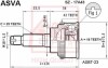 ШРУС НАРУЖНЫЙ 19X49X23 (SUZUKI SWIFT SF413/SF416 1993-2003) ASVA SZ-17A43 (фото 1)