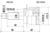 ШРУС НАРУЖНЫЙ 29x58x28 (SUZUKI SX4 RW415/RW416/RW419/RW420 2006-) ASVA SZ-SX4 (фото 1)