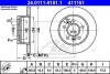 Гальмівний диск ATE 24011101511 (фото 1)