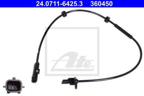 Датчик ABS 24.0711-6425.3 RENAULT CAPTUR 13- ATE 24071164253