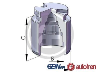 Поршень гальмівного супорта AUTOFREN D025115