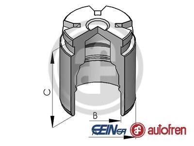 Поршень гальмівного супорта AUTOFREN D025116