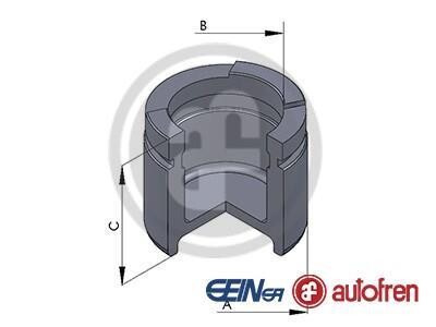 Ремкомплект супорта гальмівного AUTOFREN D025259