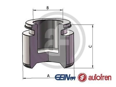 Поршень гальмівного супорта AUTOFREN D025660