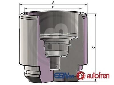 Поршень супорта AUTOFREN D025691