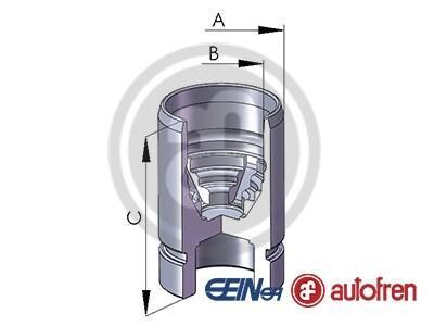 Поршень гальмівного супорта AUTOFREN D02589