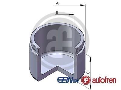 Поршень гальм. супорта перед. AUTOFREN D02595