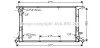 Радіатор, Система охолодження двигуна AVA COOLING AIA2290 (фото 1)