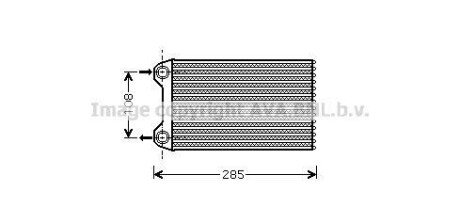 Радіатор пічки AVA COOLING AIA6223