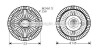 Віскомуфта вентилятора охолодження AVA COOLING AIC285 (фото 1)